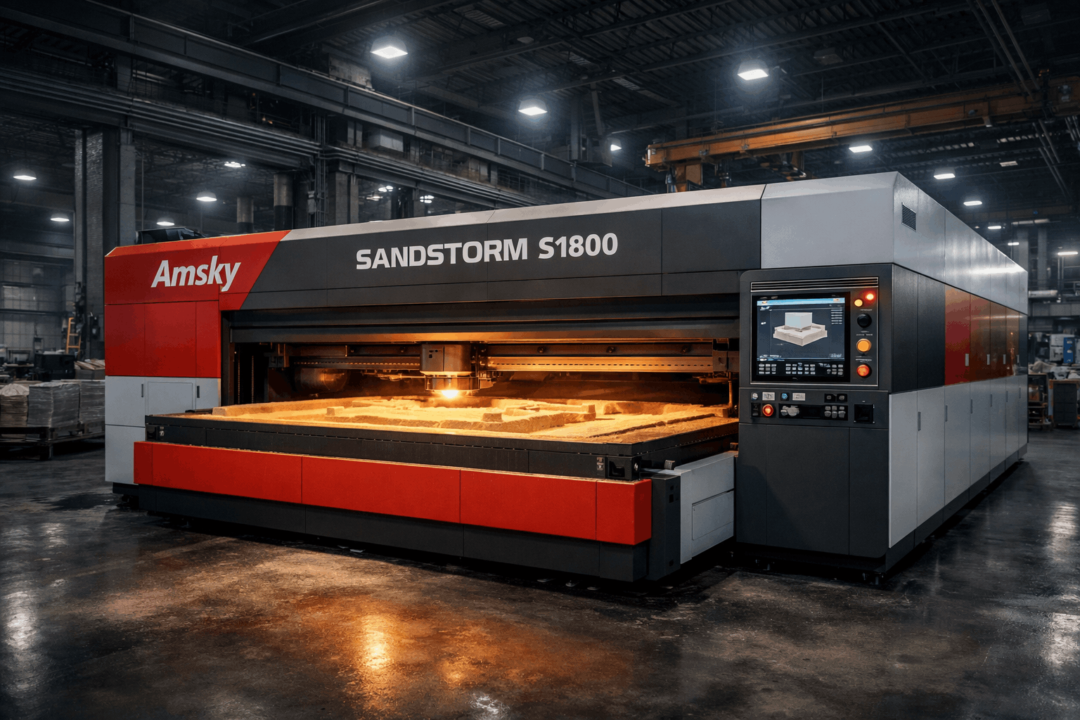 Amsky T1812 in operation